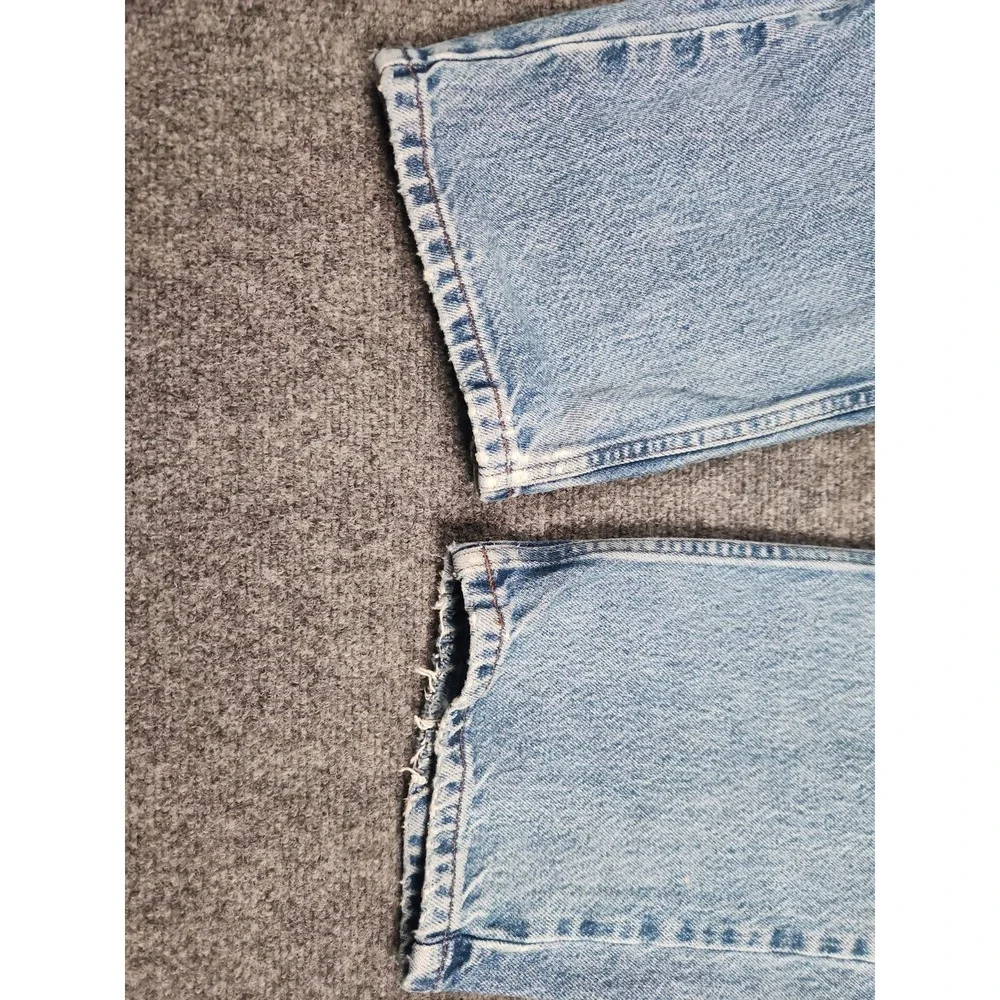 Harley Davidson Vintage Jeans 36x29 Light Wash Distressed USA Made MotorClothes